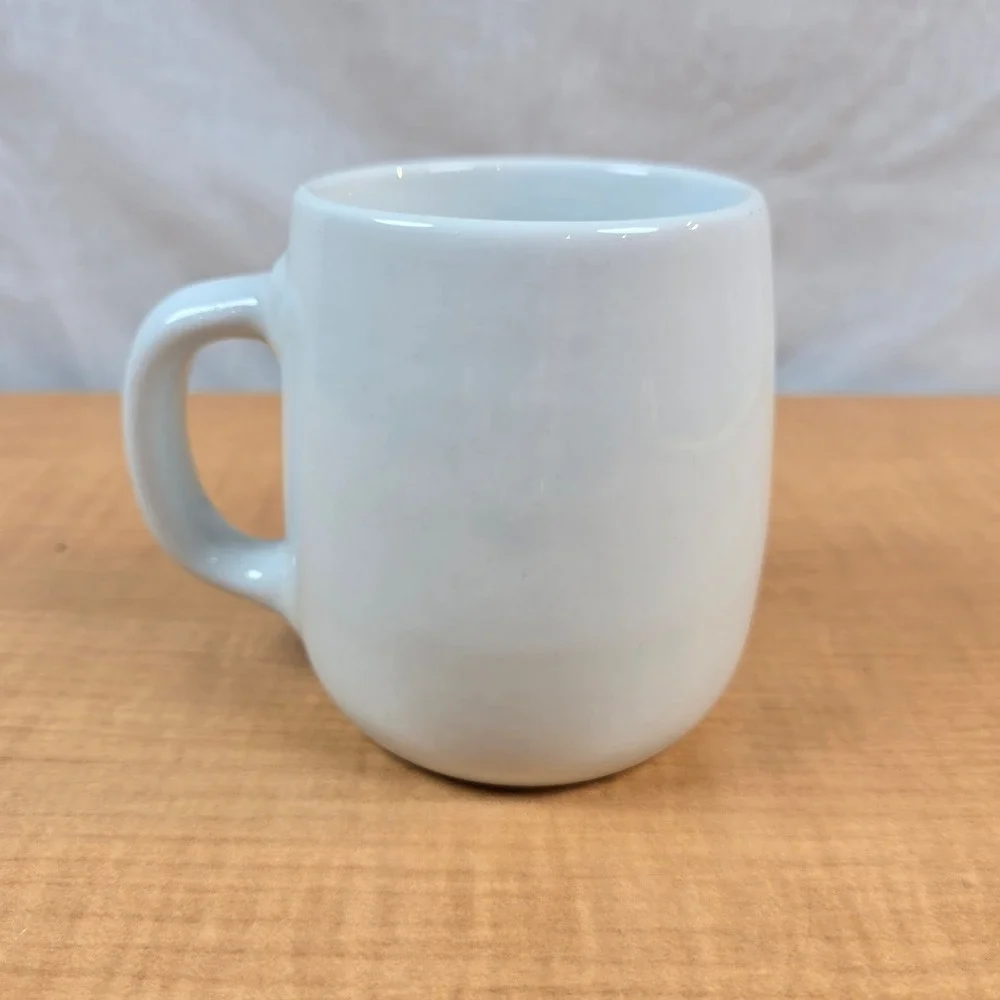 1 White Castle Mugs Vintage 1 Large Coffee Ashtray Bottom ~ 6oz